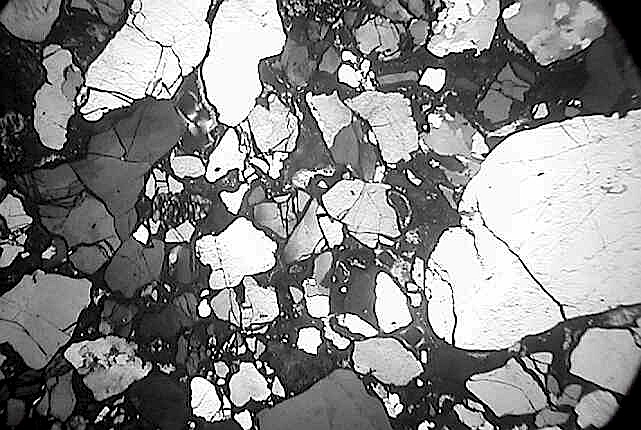subparallel spallation fracturing 2 quartz Rubielos impact